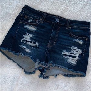 A&E High-Waisted Jean Shorts